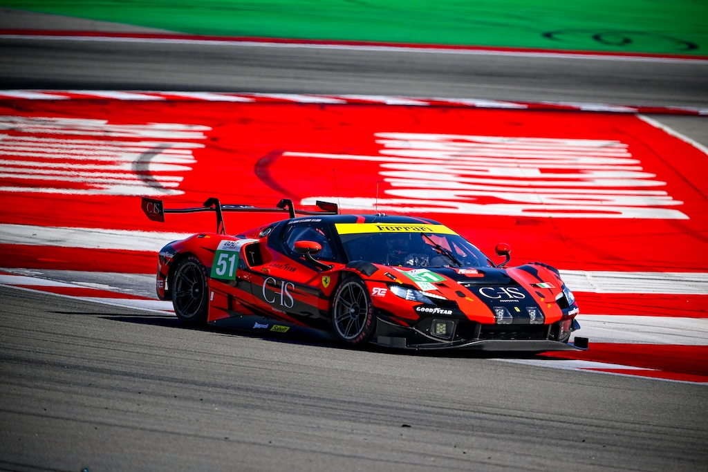 Conrad Laursen klar til GT3-kamp på Spa-Francorchamps.
(Foto: Ferrari Media)